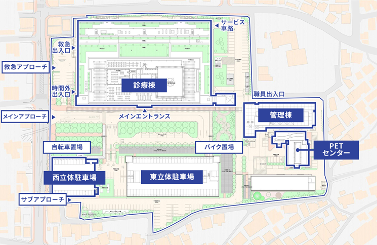 建物配置図