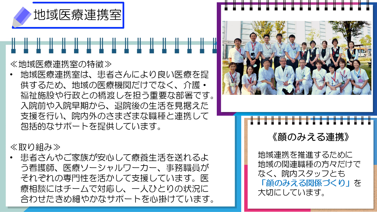 地域医療連携室の紹介
