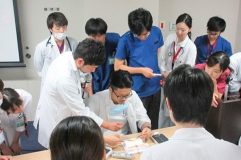 結紮・縫合指導